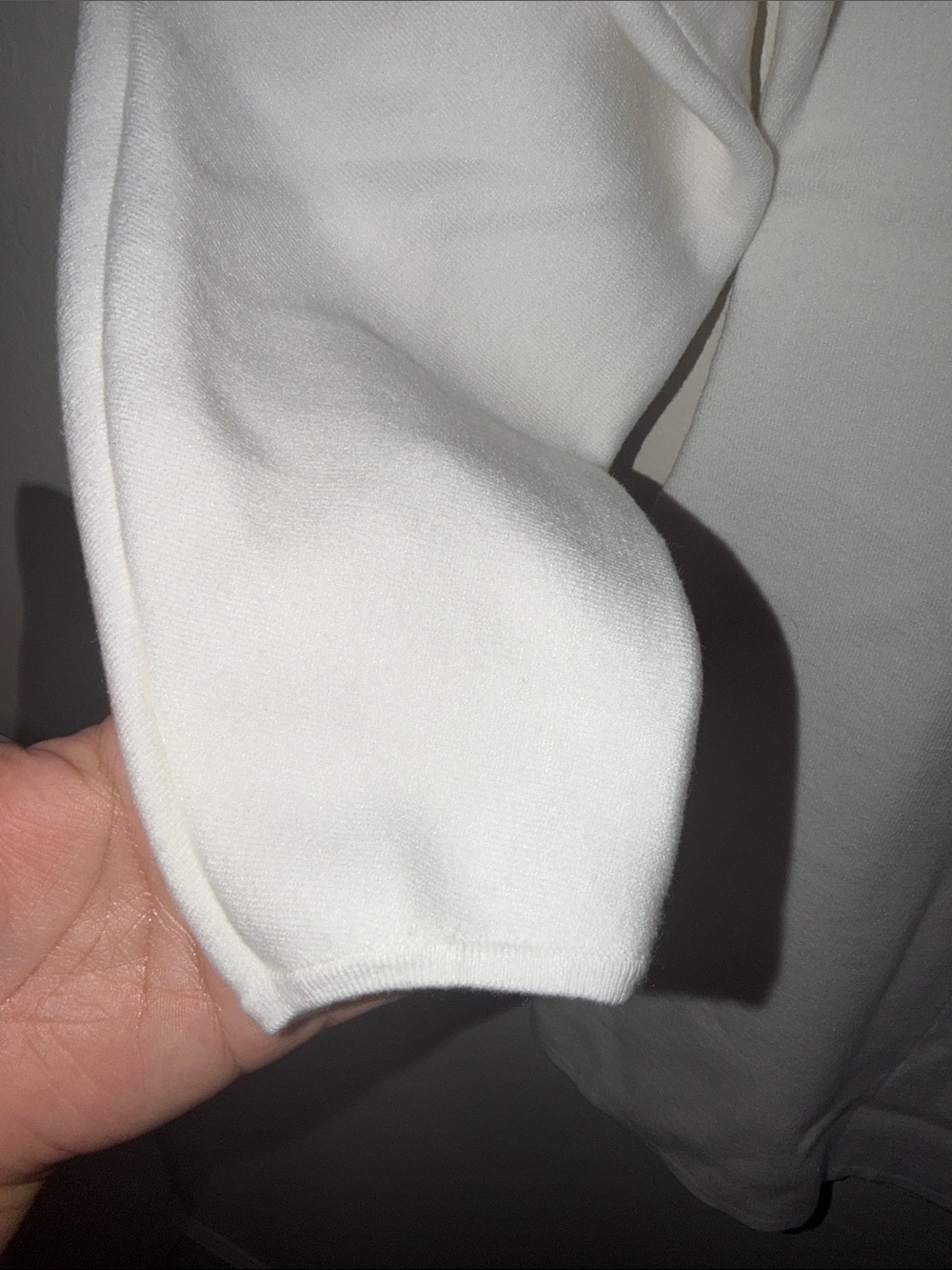 GREY LAB Cream Knit Balloon-Sleeve Mini Dress - Picture 6 of 7